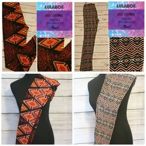 Bundle of 2 LulaRoe Leggings NWT One Size OS
